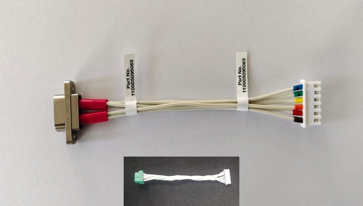 NKRF miniaturized DC wire harness